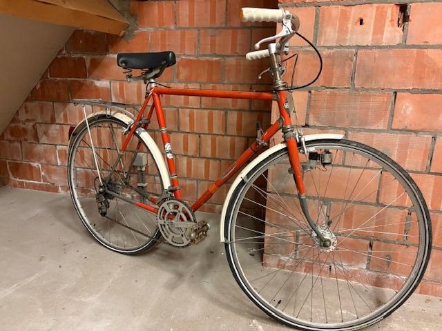 Fiets retro - Groene Leeuw merk, Fietsen en Brommers, Ophalen