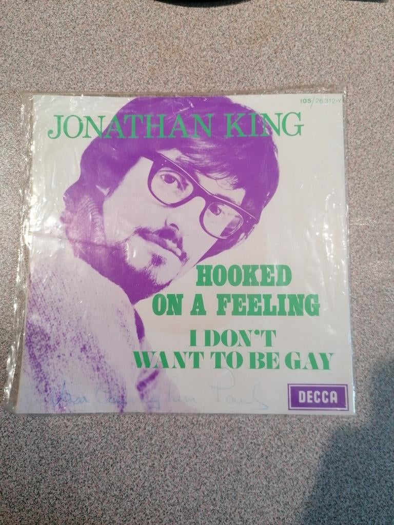 Jonathan King est accro au sentiment que je ne veux pas être, CD & DVD, Enlèvement ou Envoi, Comme neuf