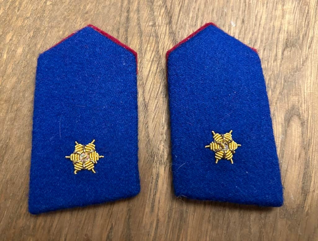 Graden gala tenue onderluitenant korps Logistiek, Collections, Objets militaires | Général, Enlèvement ou Envoi