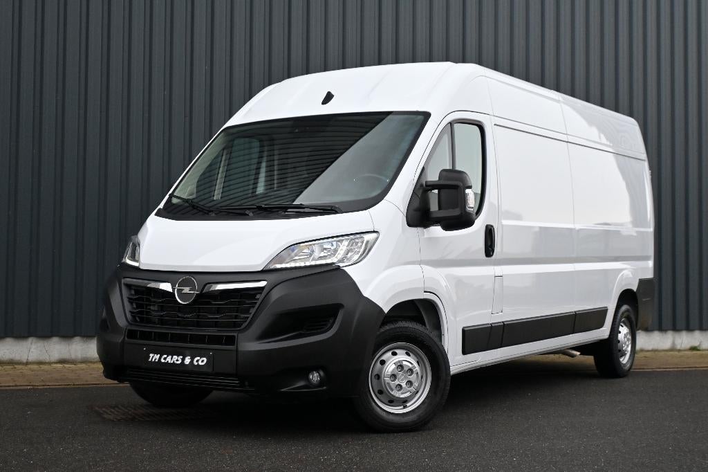 NETTE Opel Movano L3H2 140PK / Camera, Cruise, GPS, LED, BTW, 241 g/km, Stof, 4 cilinders, Wit