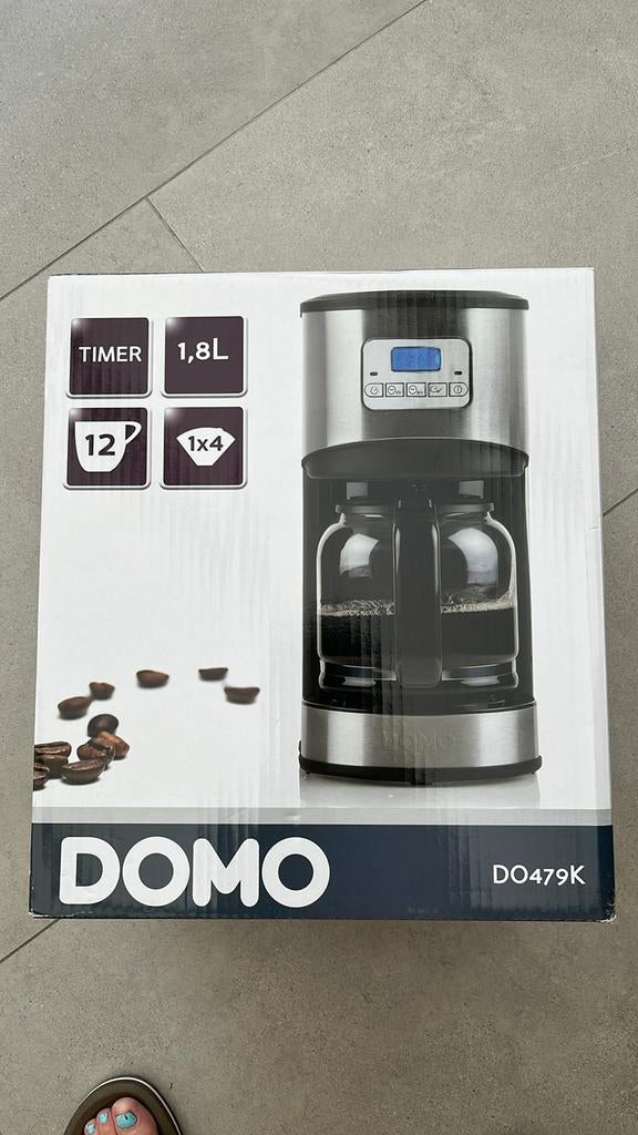 Domo koffiezetapparaat, Ophalen, Zo goed als nieuw