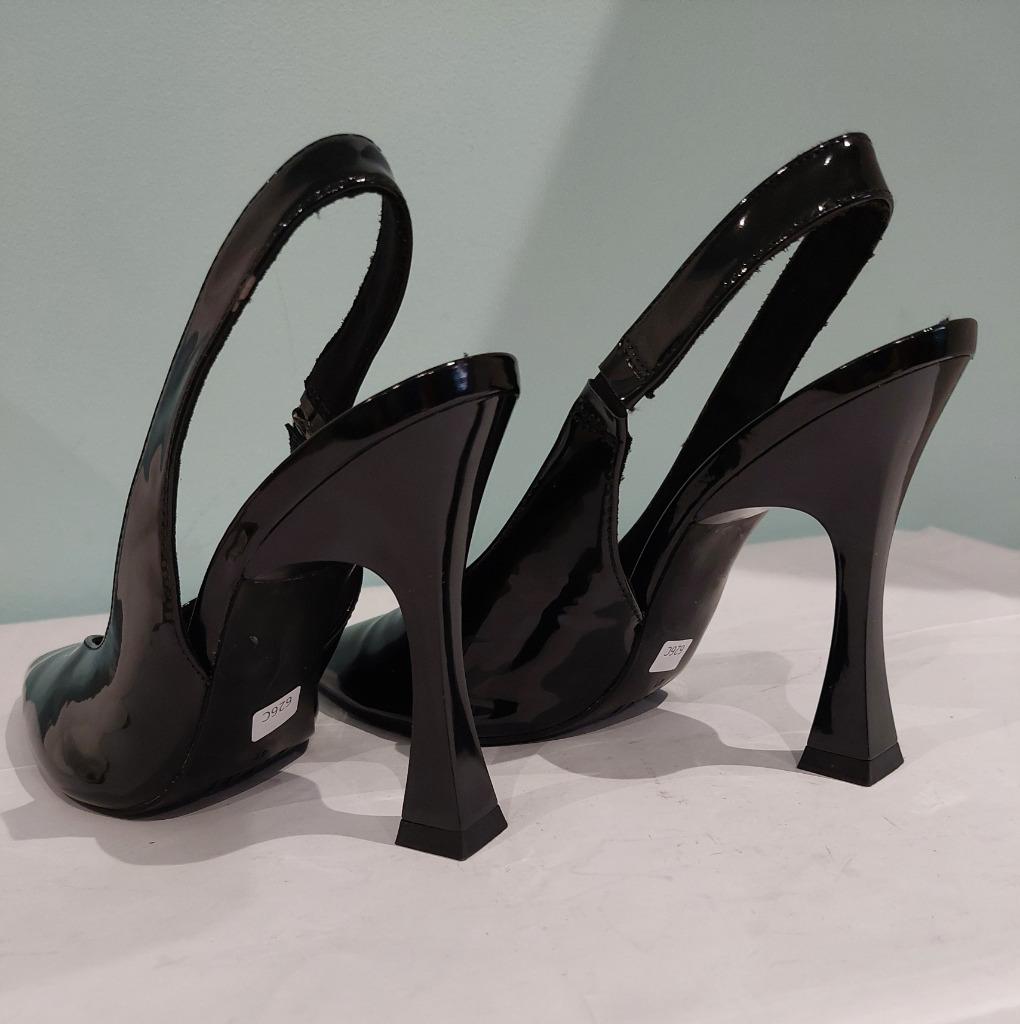 626C* ZARA mooie sexy zwarte sandalen (41), Verzenden, Zwart, Zo goed als nieuw, Schoenen met hoge hakken