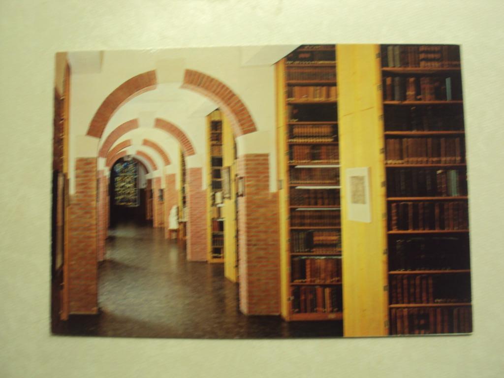 51379 - NORBERTIJNERABDIJ POSTEL - MOL - BIBLIOTHEEK INTERI, Collections, Envoi
