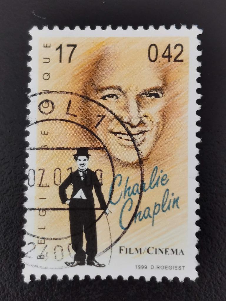 Belgique 1999 - 20e siècle - film, Charlie Chaplin, Enlèvement ou Envoi, Affranchi