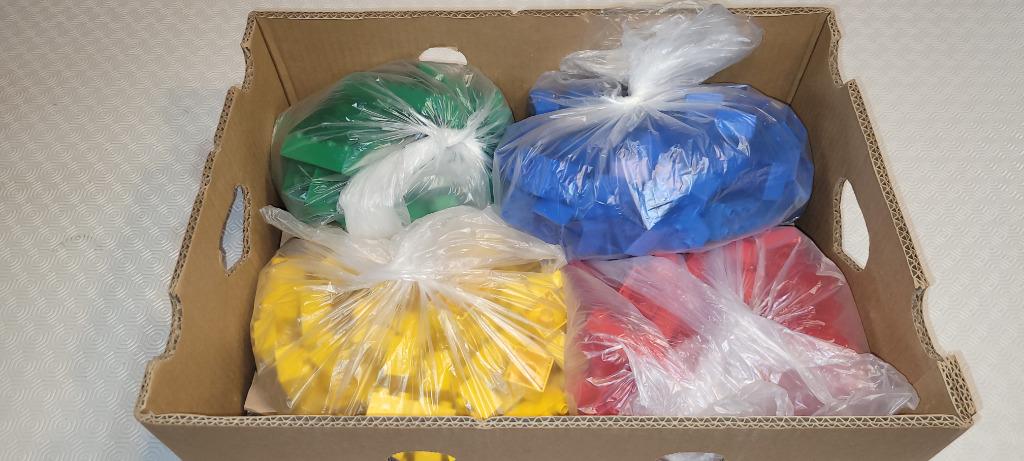 Lot de 375 briques Duplo, Enlèvement, Utilisé, Briques en vrac, Duplo