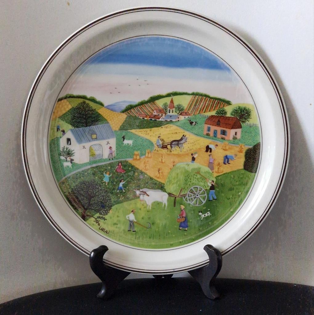 Villeroy & Boch | Sierbord | Gérard Laplau  'Zomer', Antiquités & Art, Enlèvement