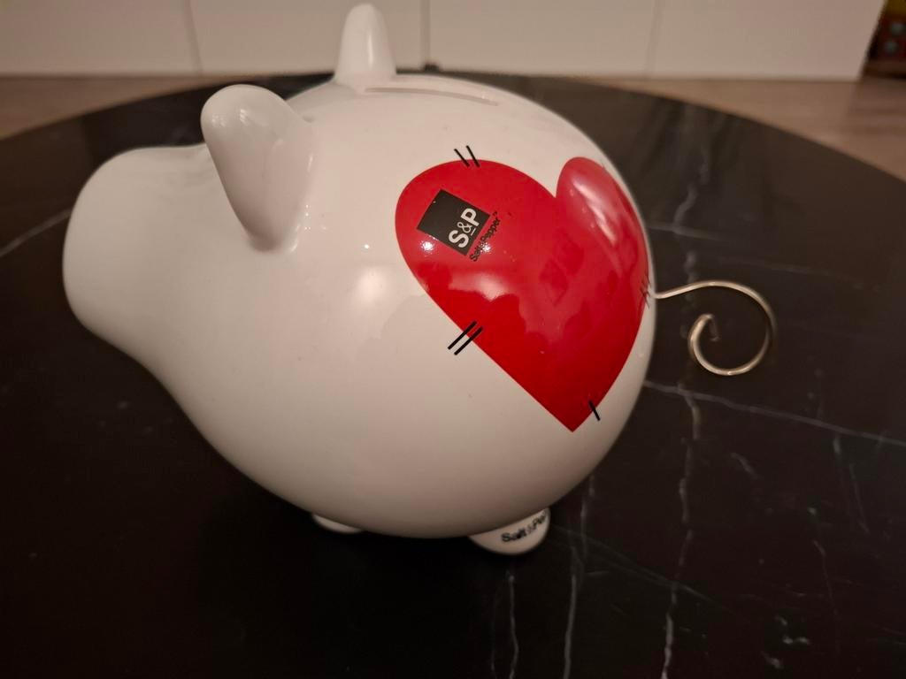 Spaarvarken s&p salt&pepper, Ophalen of Verzenden