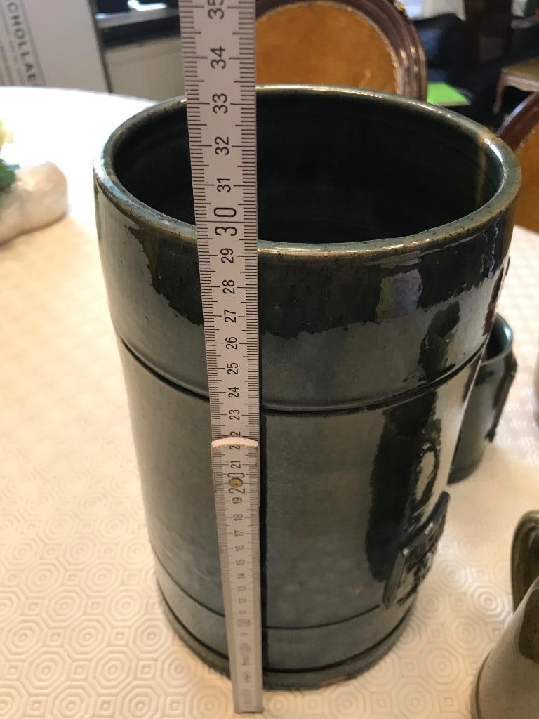 lot bierpotten Damme, Verzamelen, Biermerken, Ophalen, Gebruikt, Pul(len), Overige merken