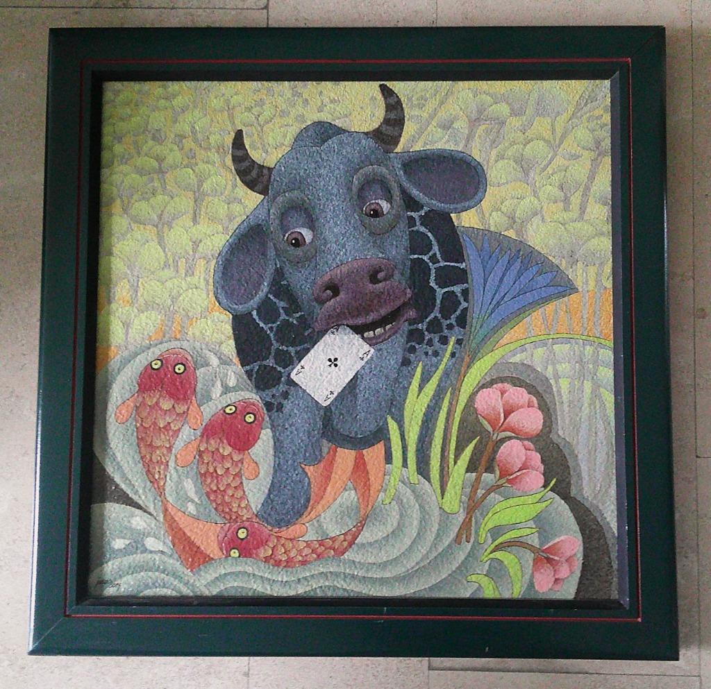 Symboliek - Klaver aas - Lente ca.1990 - Jacco Boeg, Ophalen of Verzenden