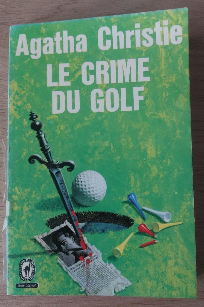 Agatha Christie - Le crime du golf, Ophalen of Verzenden, Gelezen, Agatha Christie