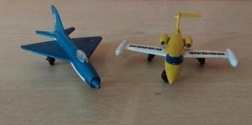 matchboxs vliegtuigen 1973  SP1 en SP 6 -Lesney prod & C' L", Ophalen of Verzenden, Gebruikt