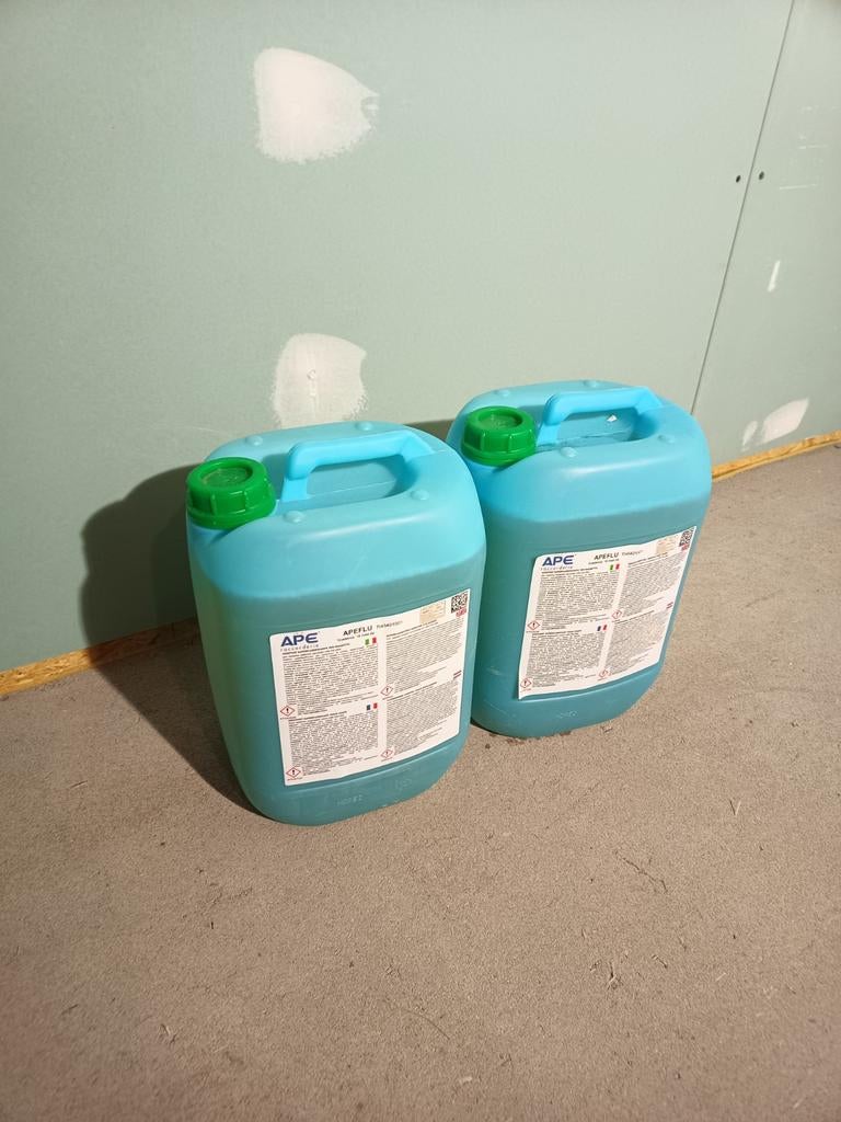 Chape toevoegmiddel voor vloerverwarming, Ophalen