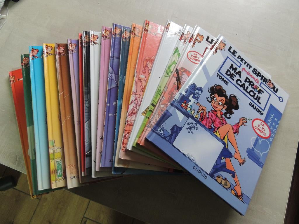 19 BD LE PETIT SPIROU TUBE (ZIE BESCHRIJVING, LOT OF STUK), Complete serie of reeks, Ophalen of Verzenden, Zo goed als nieuw, Tome & Janry