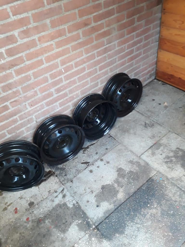 4 velgen  Fiat 500, Ophalen of Verzenden