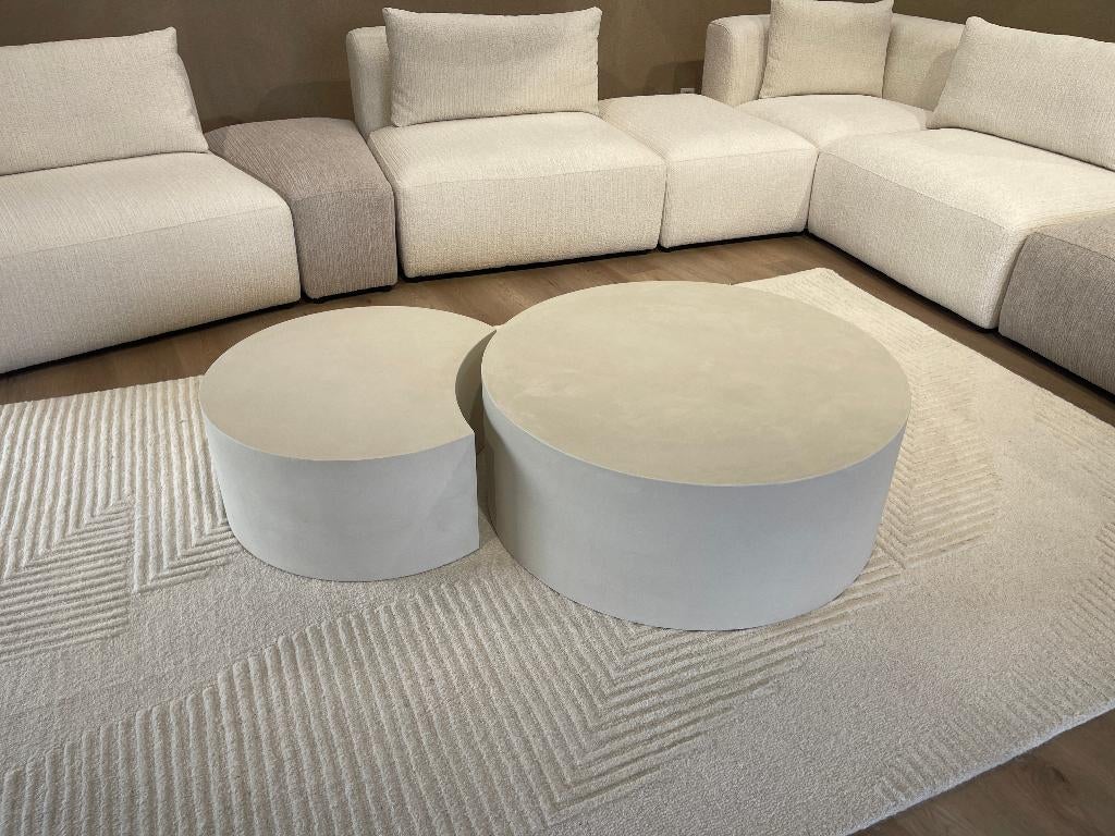 Mortex salontafelset NIEUW, Maison & Meubles, Neuf, Moins de 50 cm, Rond, 50 à 100 cm