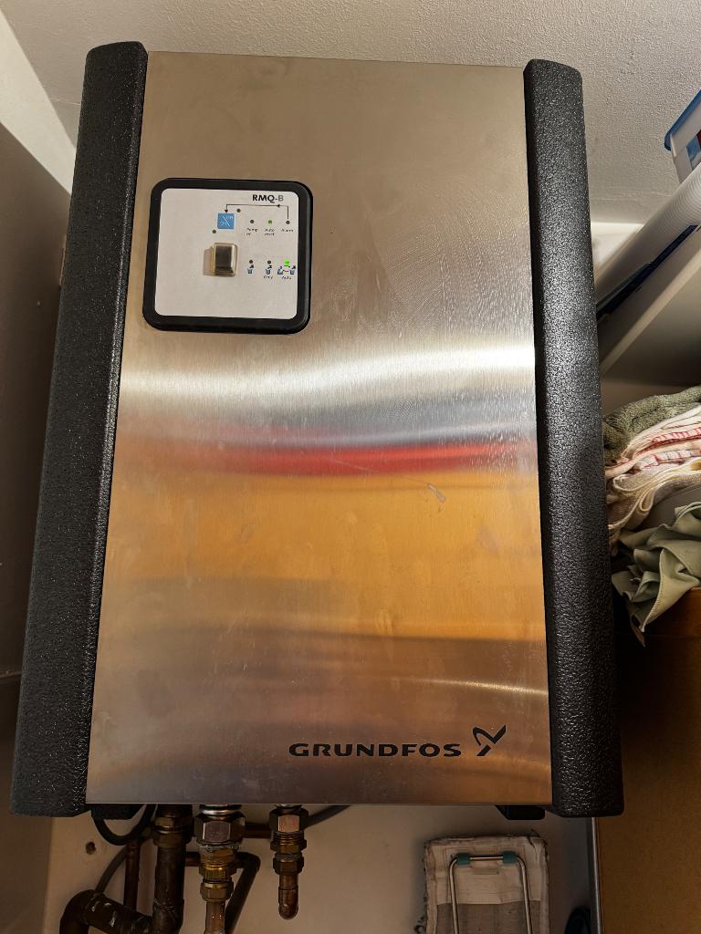 Pompe de récupération d'eau de pluie Grundfos Rmq3-45B, Enlèvement, Comme neuf, Inox, Toilettes