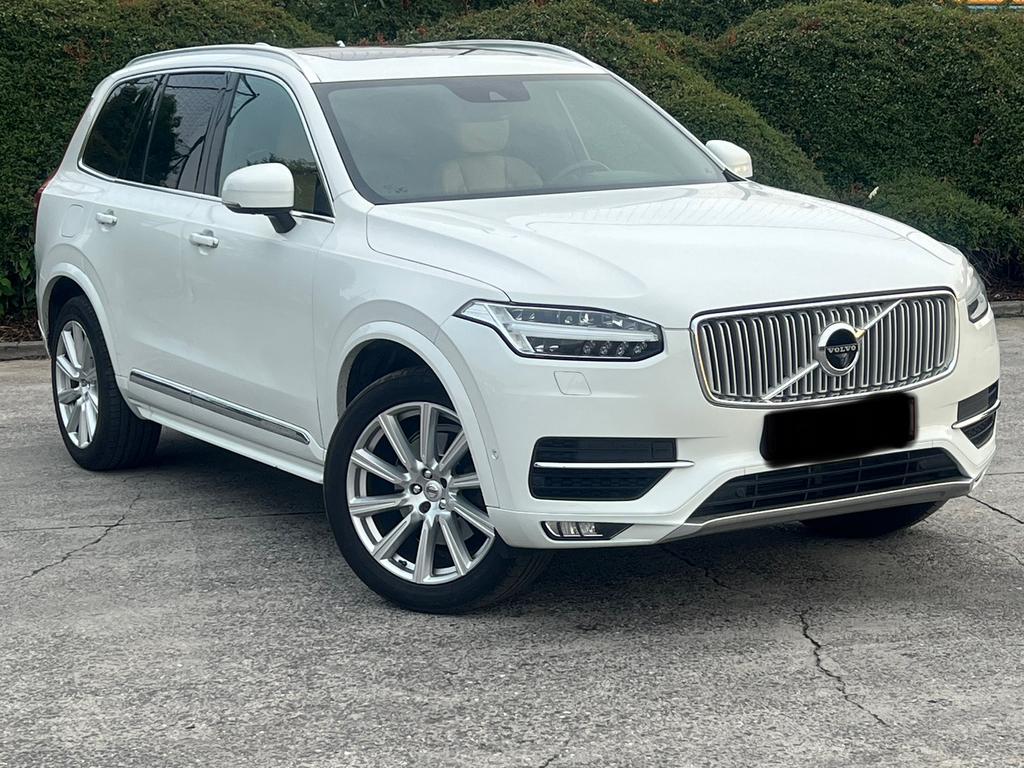 Volvo XC90 D4 190cv inscription full option 7places  Euro 6, Auto's, Volvo, Euro 6, Leder, Bruin, Diesel