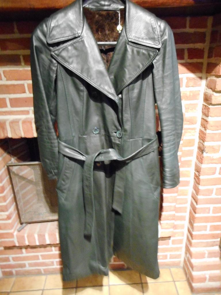 WARME LEDEREN  DAMES JAS  (maat M), Ophalen, Maat 38/40 (M)