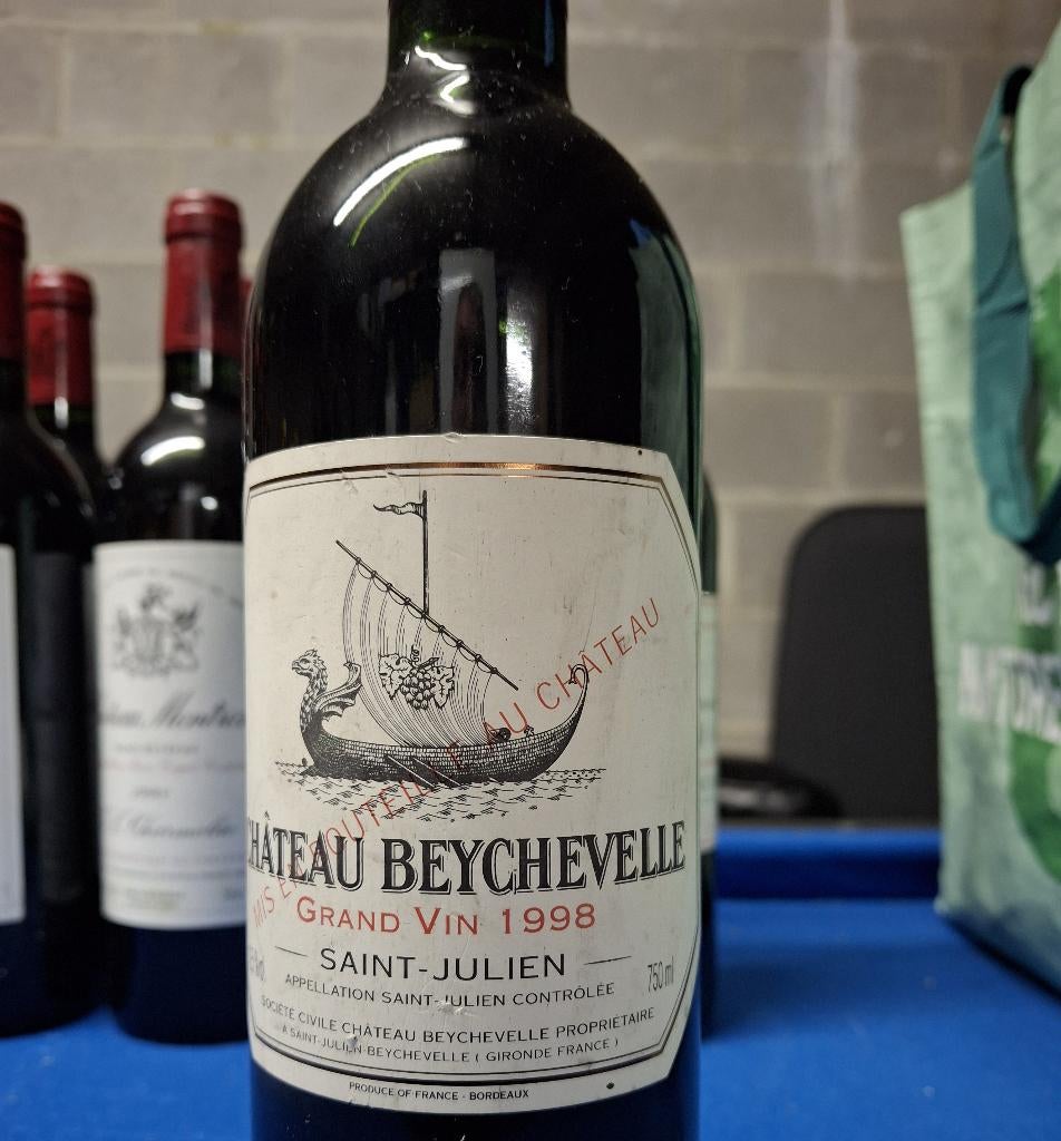 26 Bouteilles dont 23 Châteaux Grandes appellations Bordeaux, Collections, Enlèvement, France, Pleine