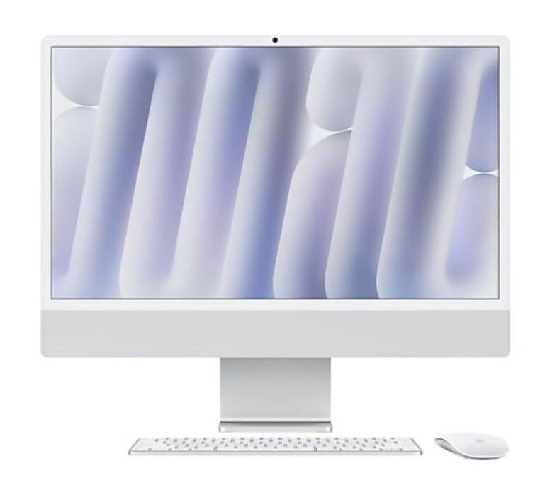 APPLE iMac 24" Zilver - M4 - 16 GB - 256 GB - AZERTY, Computers en Software, Apple Desktops, Ophalen, Zo goed als nieuw, 16 GB