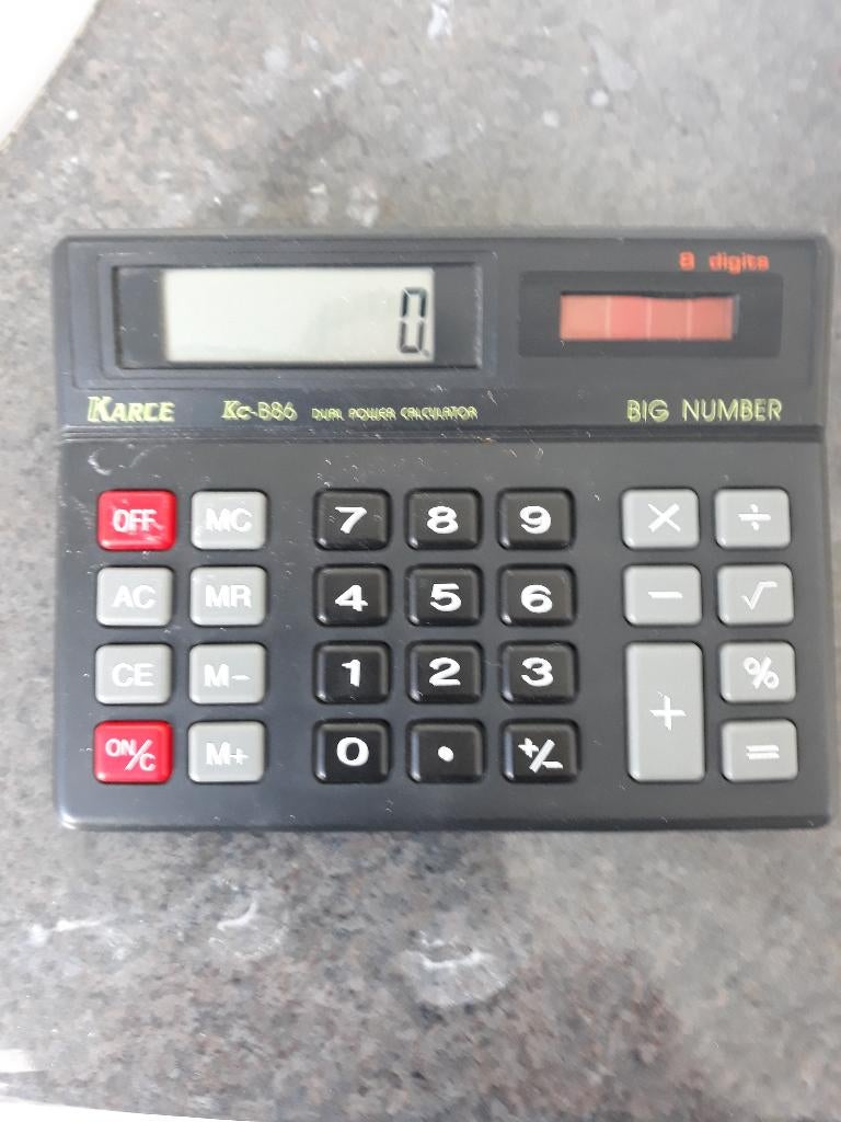 rekenmachine, Ophalen of Verzenden