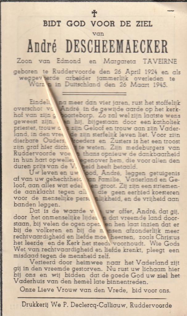 Oorlogsslachtoffer 1940-45, Verzenden
