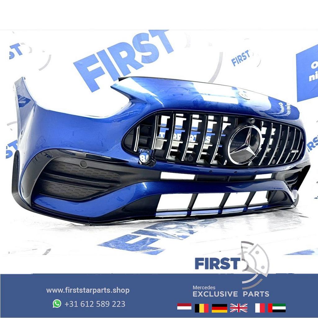 W206 C43 AMG BUMPER C KLASSE A2068859201 C43 AERO VOORBUMPER, Utilisé, -, Avant, -