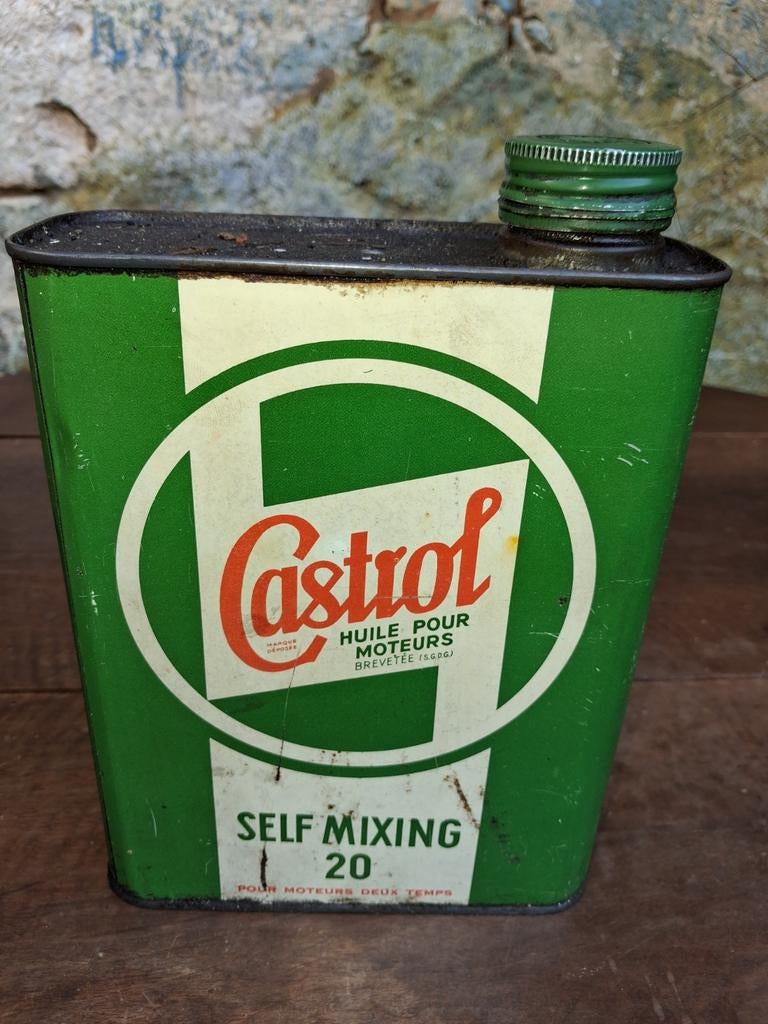 Bidon d'huile à mélange automatique CASTROL Vintage, Enlèvement ou Envoi