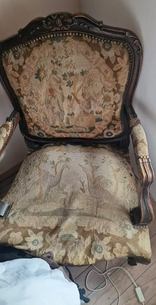 Fauteuil ancien, Antiquités & Art, Enlèvement