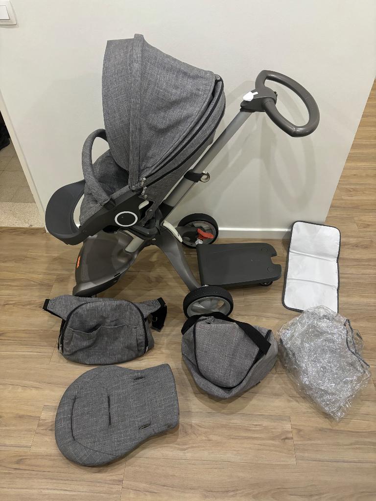 Poussette Stokke Xplory - accessoires complet, Enfants & Bébés, Poussettes & Combinaisons, Utilisé, Poussette, Enlèvement