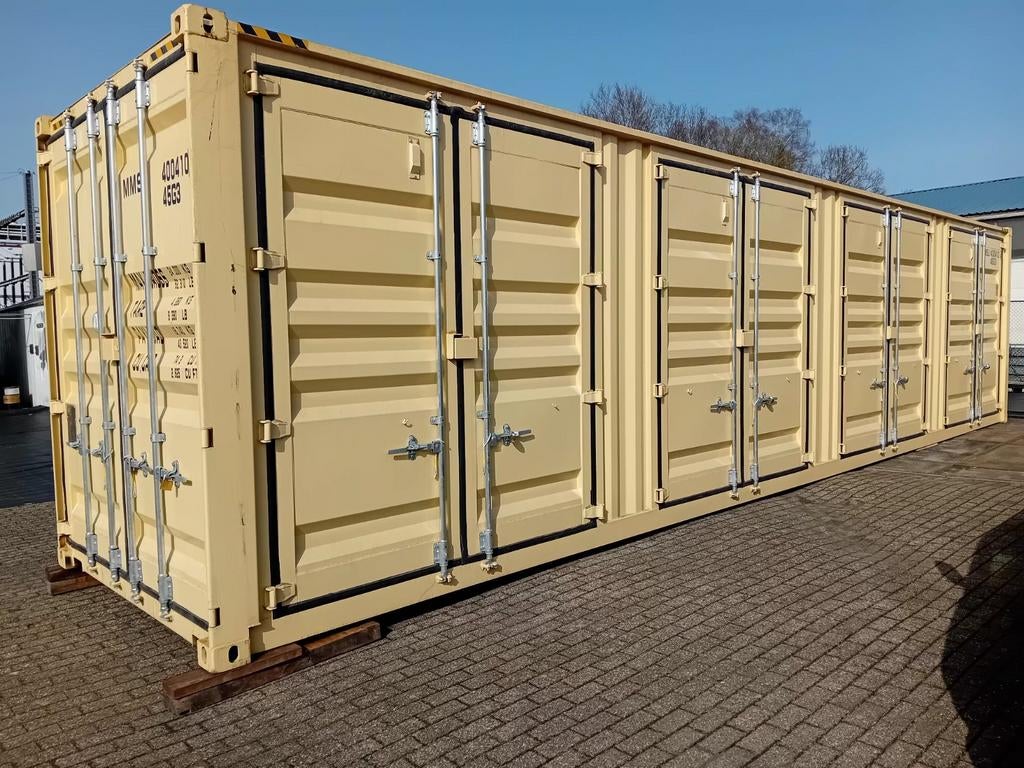 40 ft Hq open side container high cube side door open zijde, Zakelijke goederen, Machines en Bouw | Keten en Containers, Ophalen