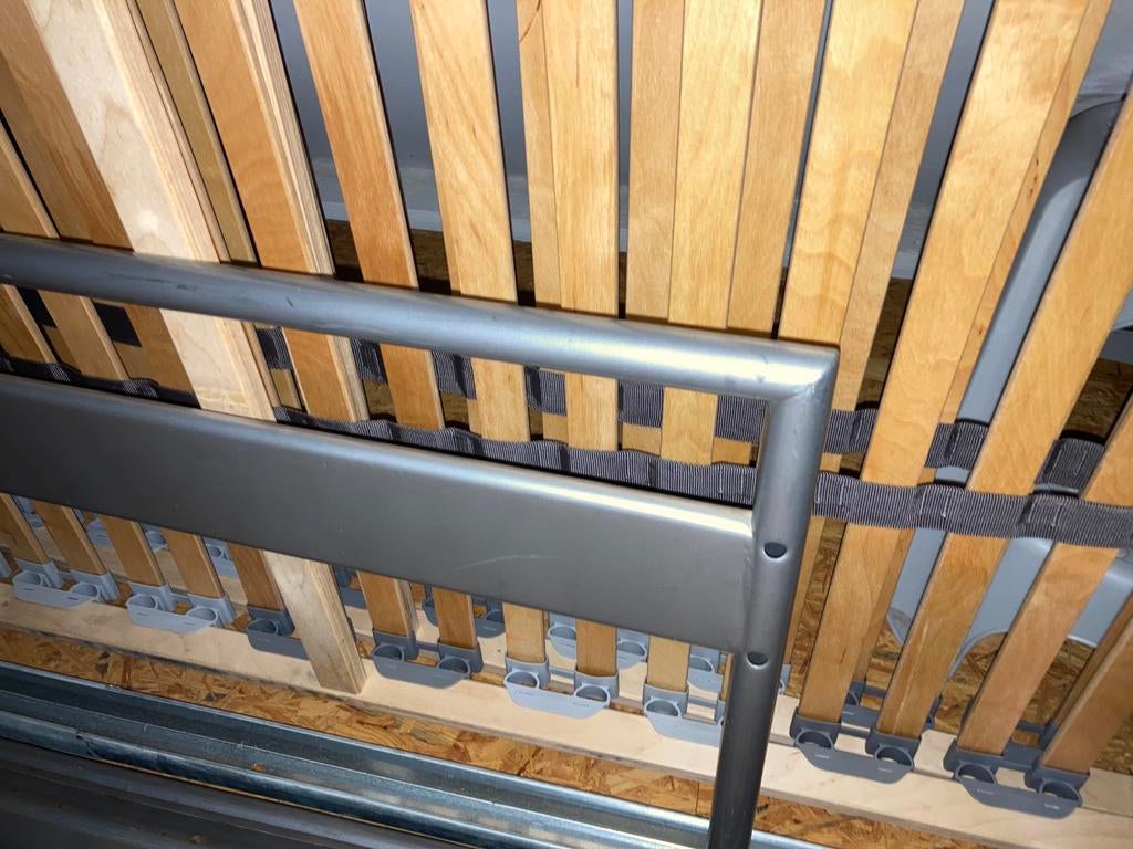 Bed, Huis en Inrichting, Ophalen, Gebruikt, 200 cm, 140 cm