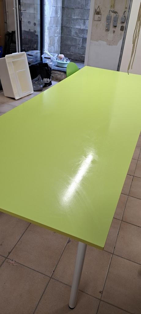 Grote tafel 100 x 280cm, Huis en Inrichting, Tafels | Eettafels, Ophalen, Gebruikt