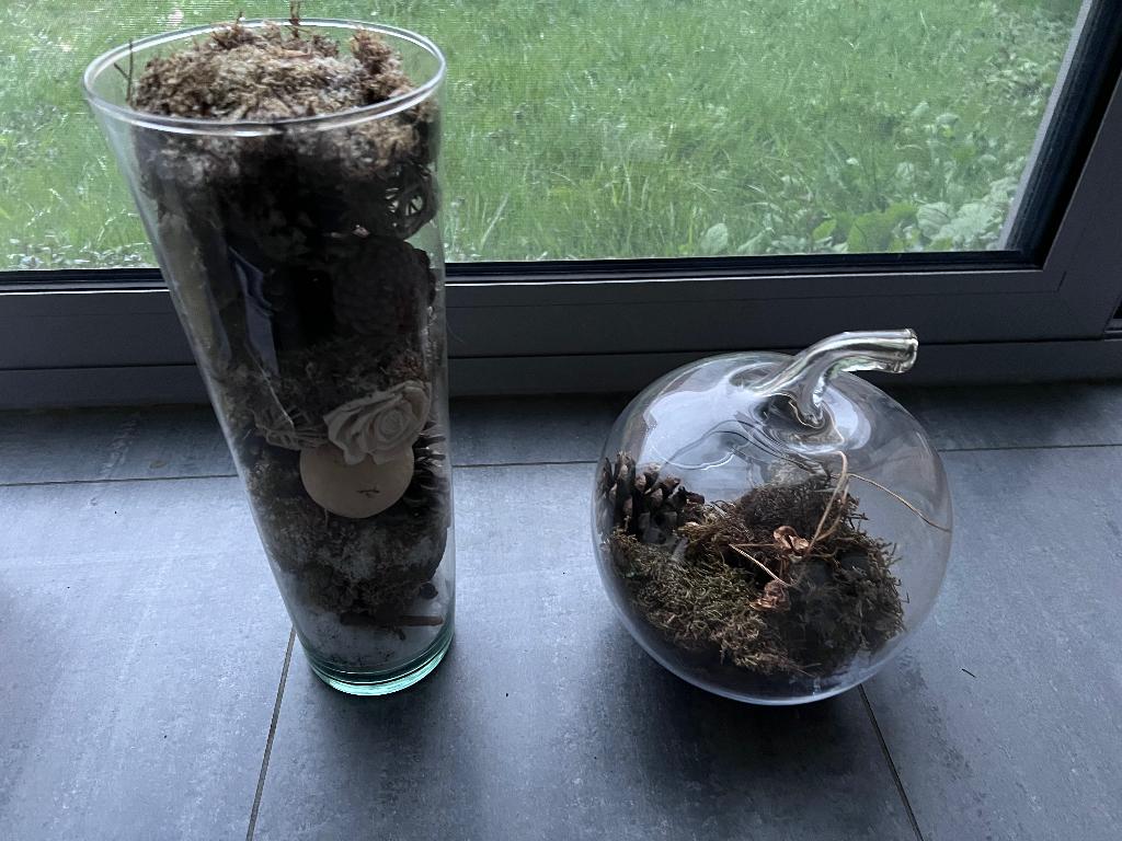 Glazen vazen, Huis en Inrichting, Ophalen, Zo goed als nieuw