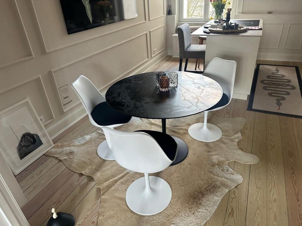 table tulipe Eero Saarinen in et extérieur céramique, Enlèvement ou Envoi