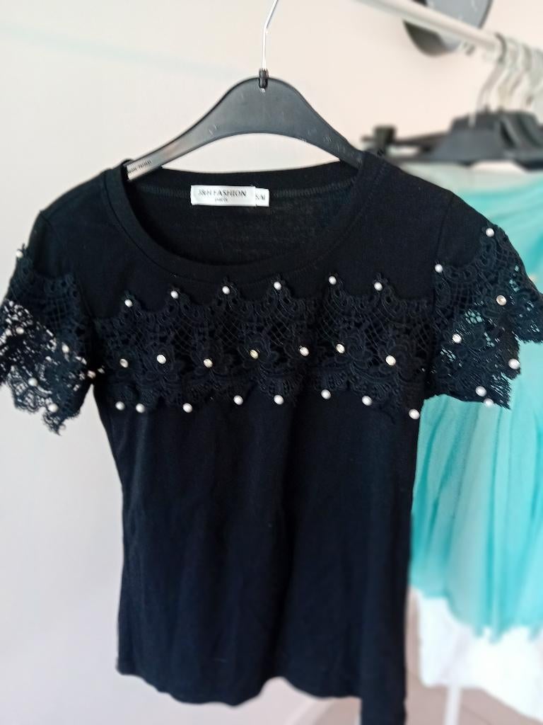 Blouse, Vêtements | Femmes, Blouses & Tuniques, Porté, Taille 38/40 (M), Blanc, Enlèvement ou Envoi