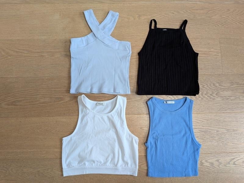 t-shirts sans manches fille - taille 146 (11 ans), Enlèvement, Utilisé, Fille