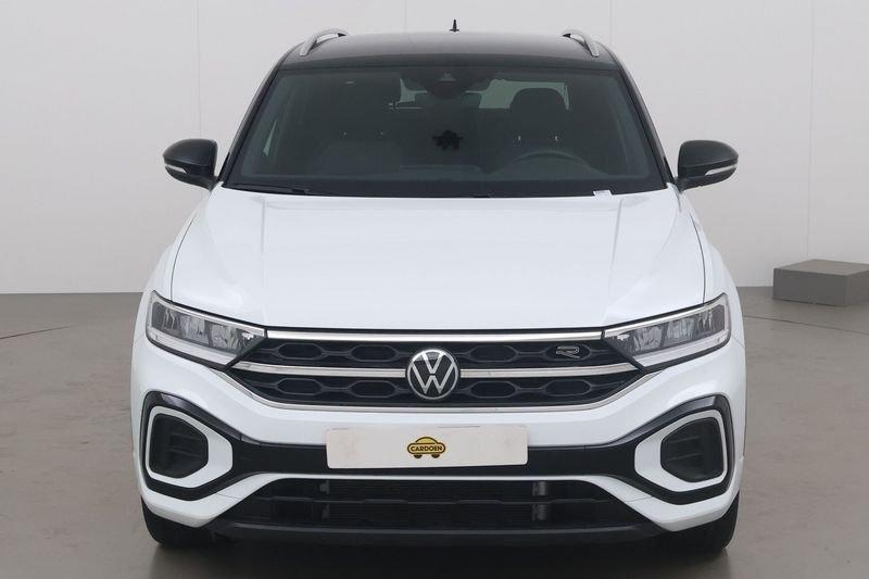 Volkswagen T-Roc 1.0 TSI R-Line 115, Auto's, Volkswagen, Gebruikt, Overige bekleding, Wit, Bedrijf