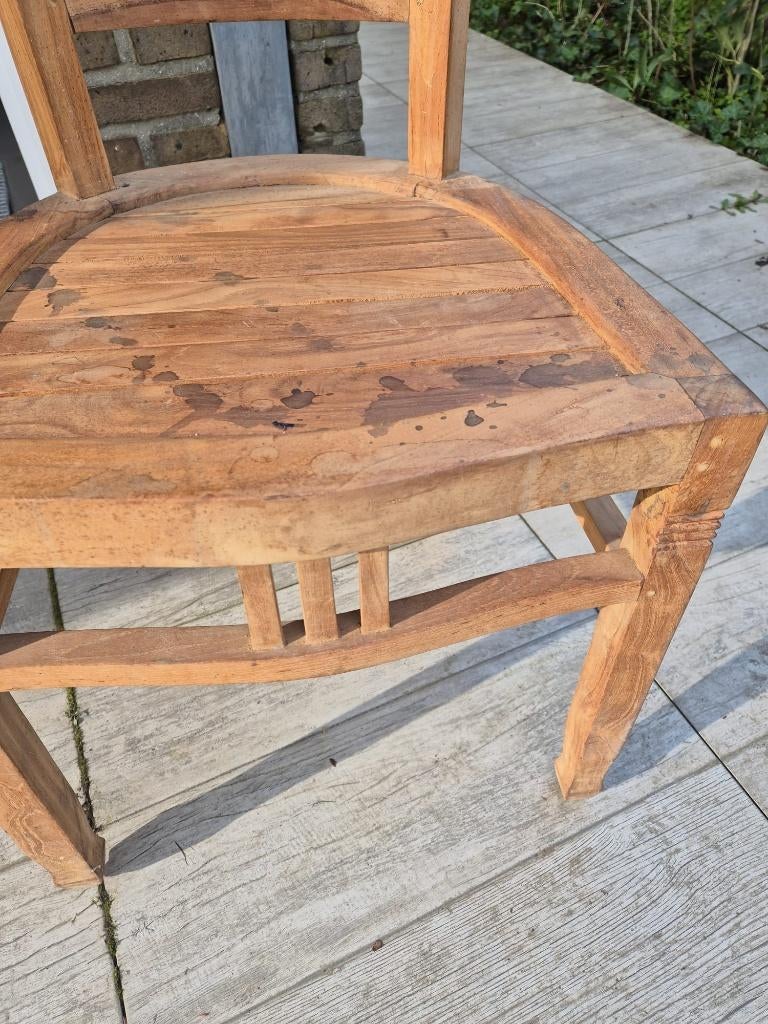 Houten stoel, Ophalen, Gebruikt, Bureaustoel