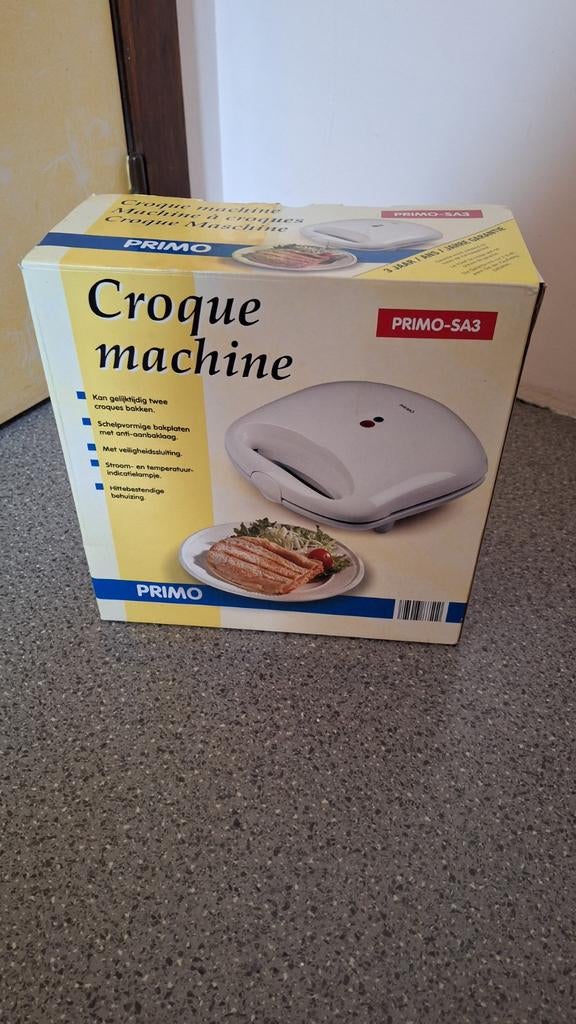 Croque monsieur machine, Ophalen