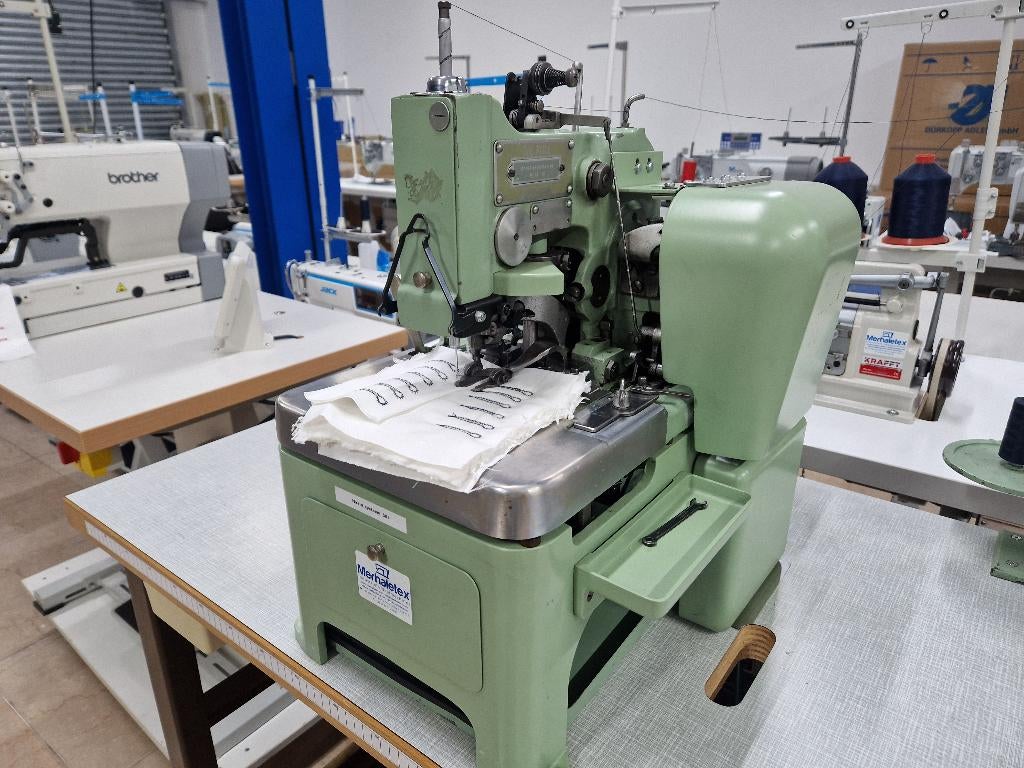 reece 101 oogknoopgaten machine zo goed als nieuw, Hobby & Loisirs créatifs, Machines à coudre & Accessoires, Comme neuf, Machine à coudre