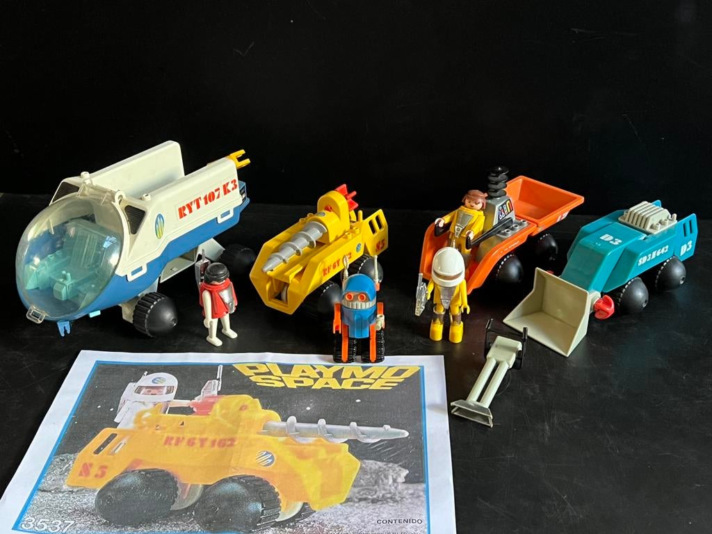 Vintage playmo Space; voertuigen & figuurtjes, Enfants & Bébés, Jouets | Playmobil, Enlèvement, Comme neuf