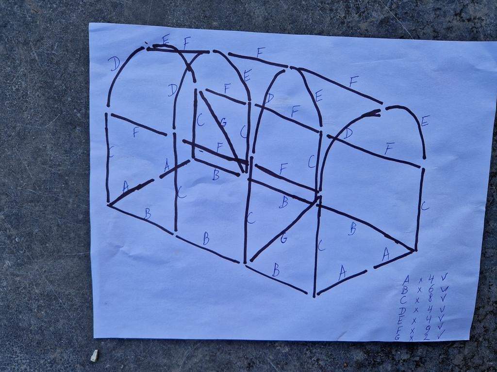 serre, Film, Acier, Serre, Comme neuf