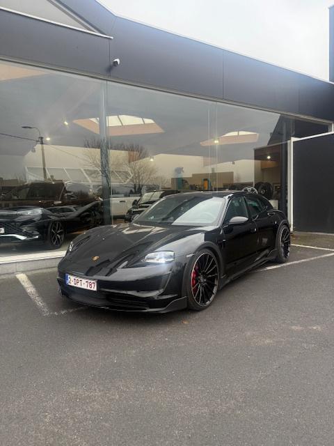 Porsche Taycan Cross Turismo 4S sport chrono night vision, Autos, Cuir, Achat, Euro 6, Entreprise