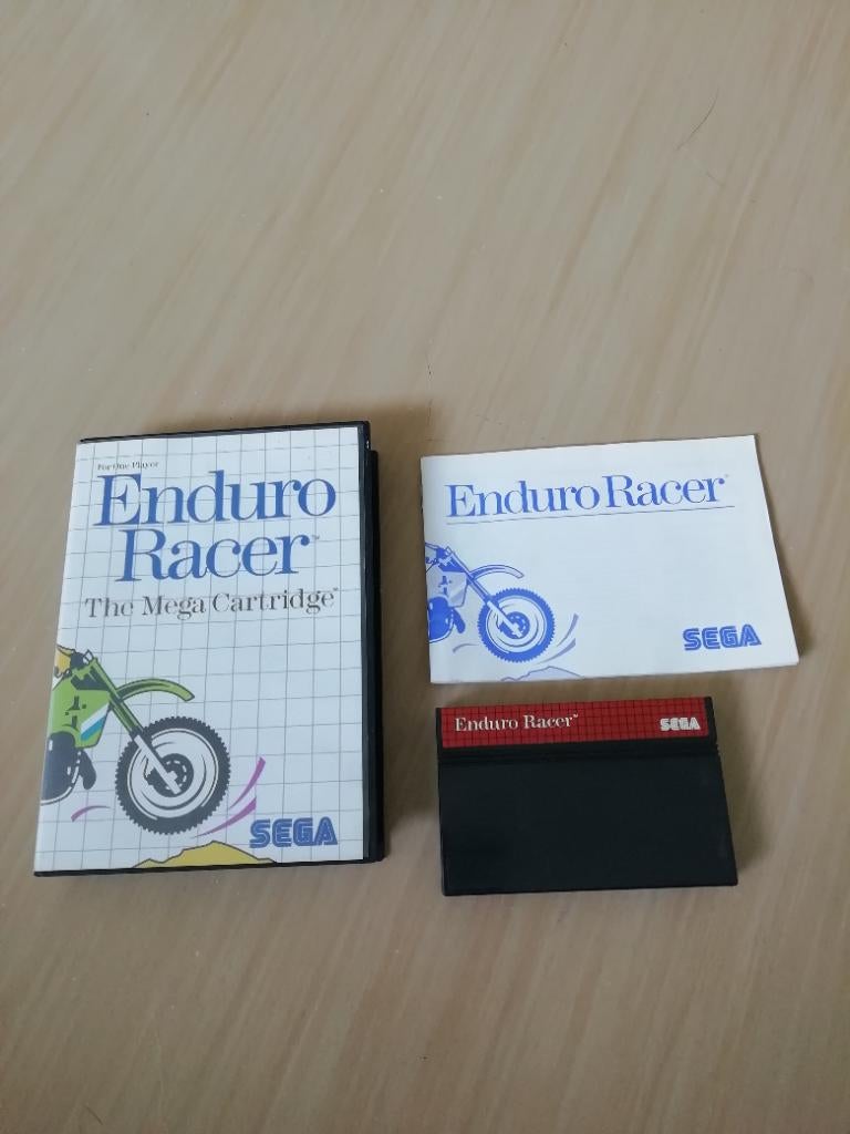 Sega Master system spel Enduro Racer, Games en Spelcomputers, Games | Sega, Ophalen of Verzenden, Gebruikt, Master System
