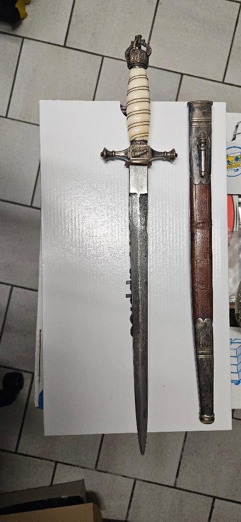 Dague Allemande 14-18, Enlèvement, Armée de terre, Couteau ou Poignard