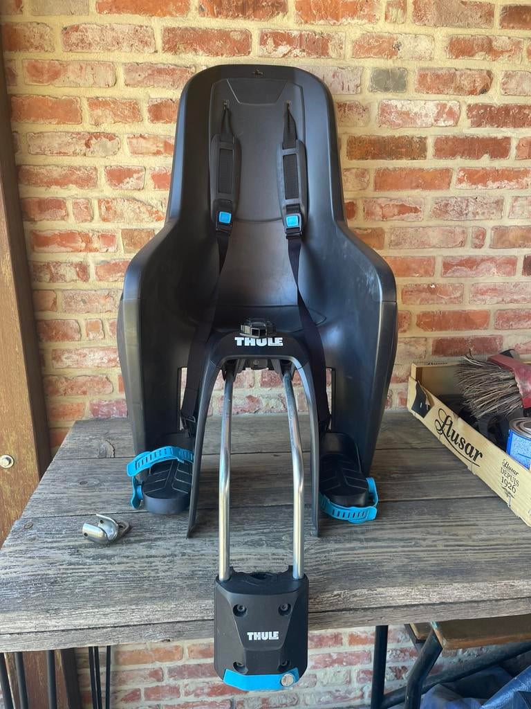 Thule fietsstoeltje, Fietsen en Brommers, Fietsaccessoires | Fietsstoeltjes, Ophalen, Achterzitje, 9 t/m 18 kg, Gebruikt