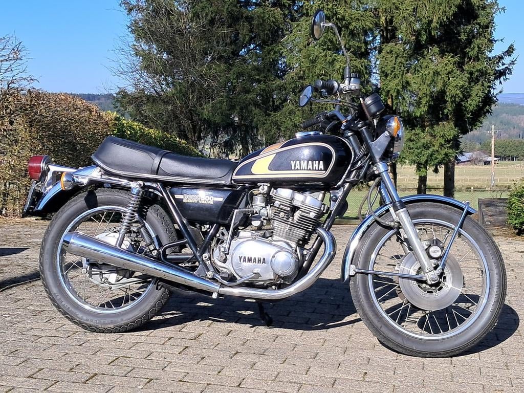 Moto yamaha tx 500 oldtimer (1974) très bon état 6.000€