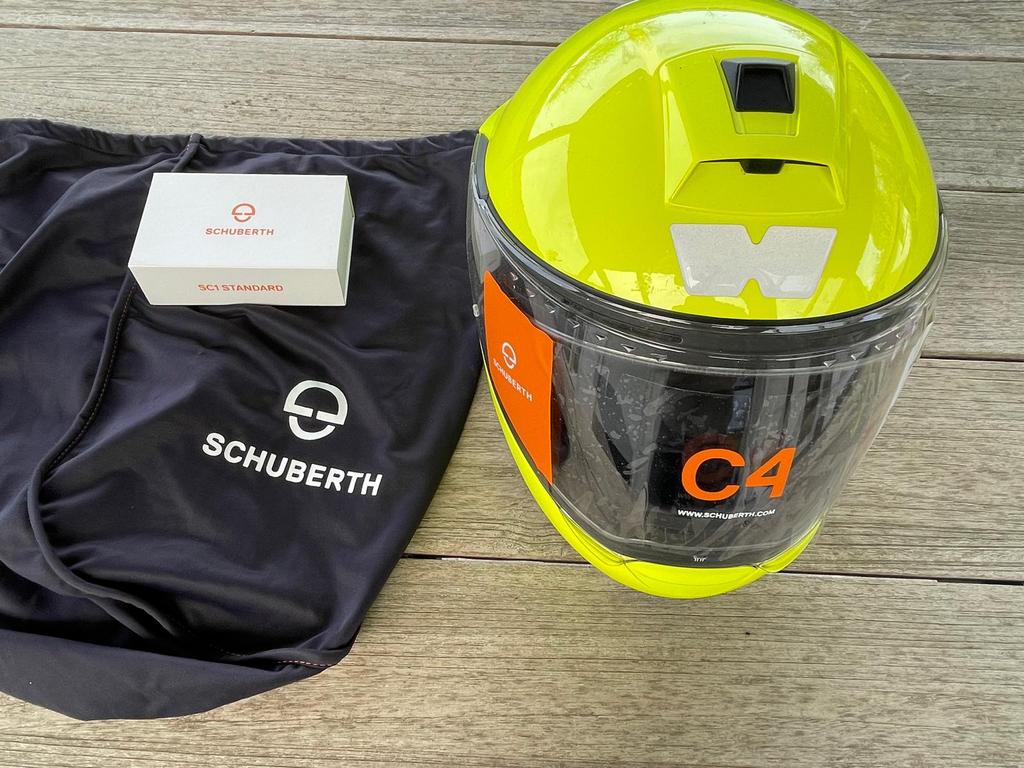 Schuberth C4 motorhelm, Ophalen, L, Systeemhelm