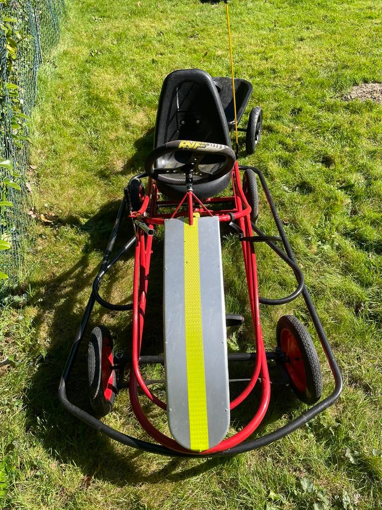 Go cart - old school model, Kinderen en Baby's, Ophalen, Gebruikt, Met kar of aanhanger
